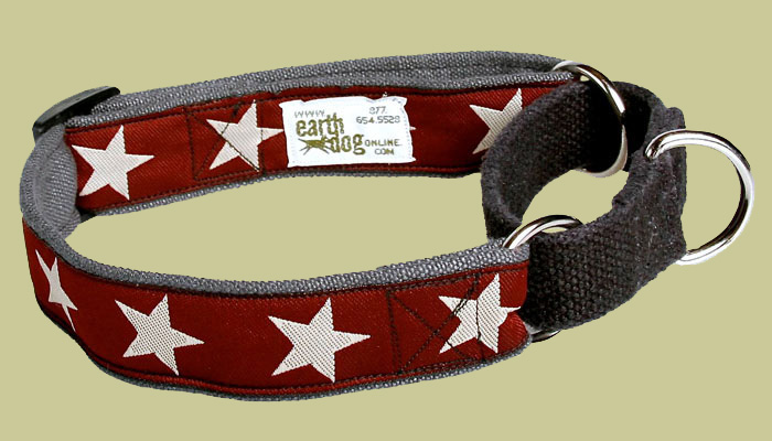 hemp martingale collar